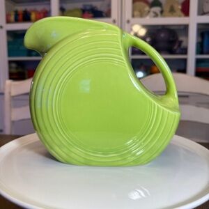 Chartreuse Fiesta Large Disc Pitcher